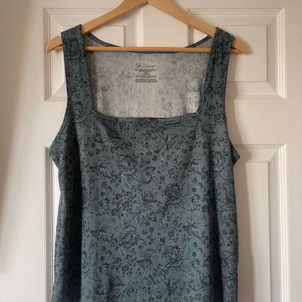 Live 2 Lounge Cozy Blue Women's Pajama Set - Picture 6 of 10